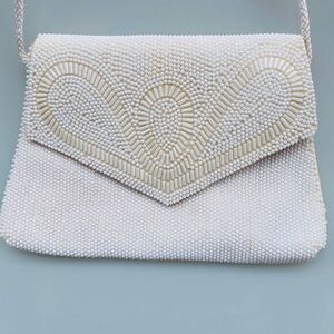 No Brand Name Beaded Shoulder Bag